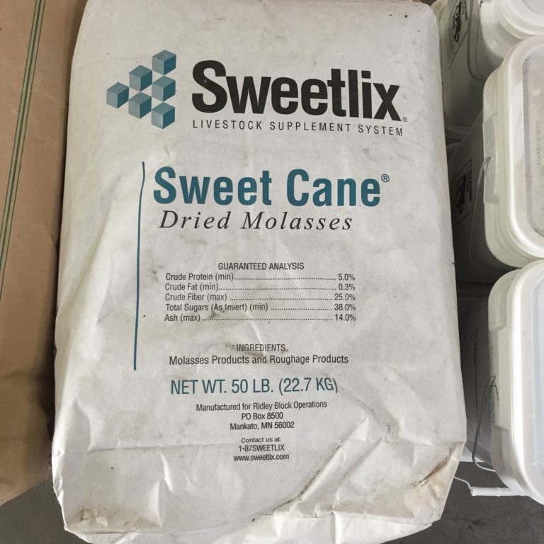 50 Sweetlix Dried Molasses Concentrates, Inc.