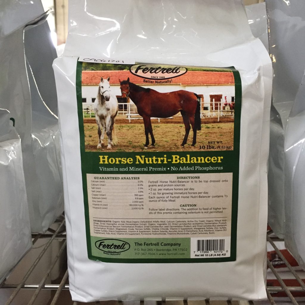 Fertrell NutriBalancer Horse Concentrates, Inc.