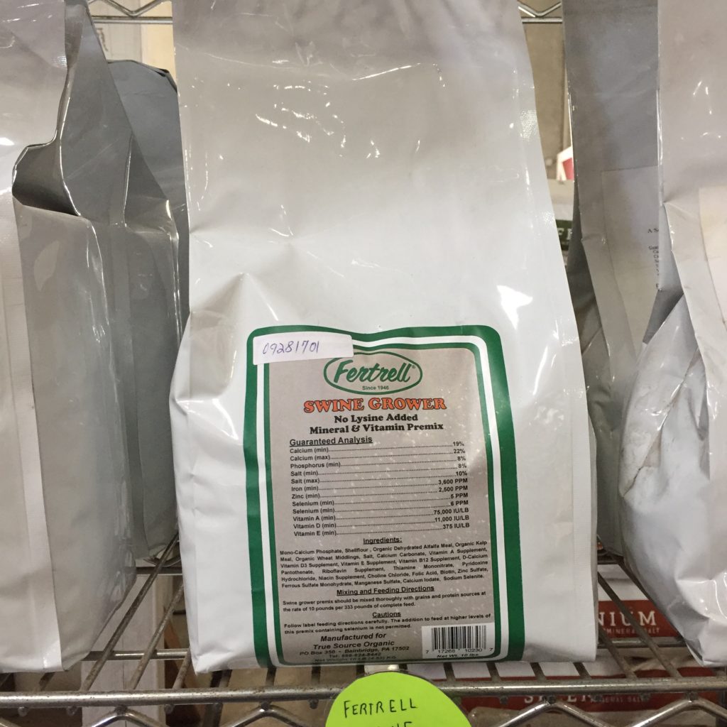 Fertrell NutriBalancer Swine Concentrates, Inc.