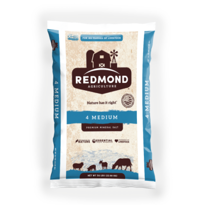 50# Redmond #4 Trace Mineral Salt Medium