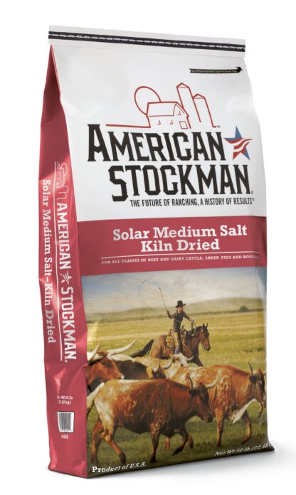 50# American Stockman Medium Salt Bag