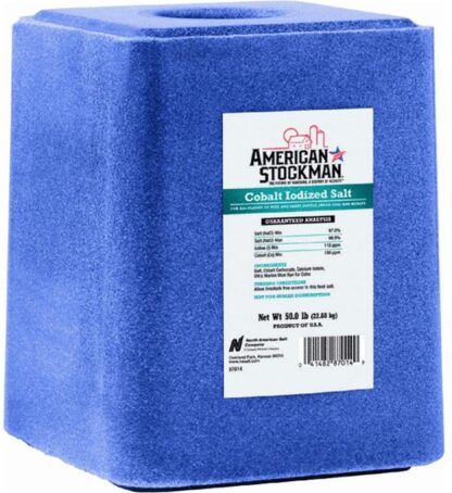 50# American Stockman Cobalt Block