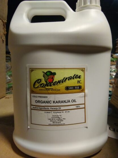5l Concentrates Pressed Karanja Oil 100% (Organic)
