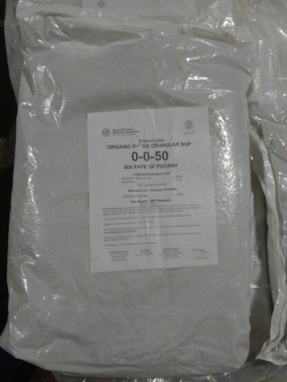 50# Sulfate of Potash Granular 0-0-50 (Organic)