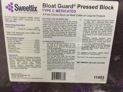 33# Sweetlix Bloat Block