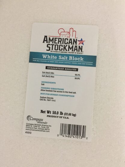 50# American Stockman Plain Block